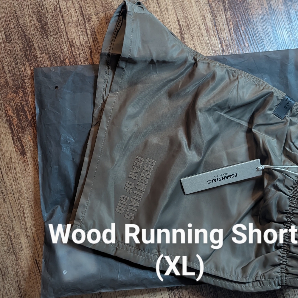 Essentials Brown Athletic Shorts Lightweight Performance